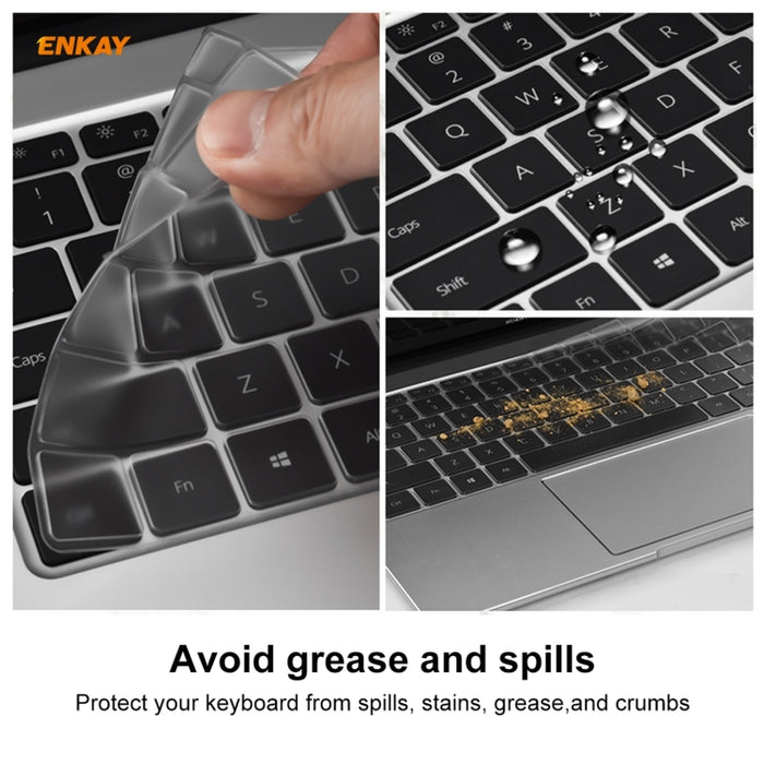 ENKAY Película protectora de teclado de TPU suave ultrafina para Huawei MateBook de 13 pulgadas, versión de EE. UU.