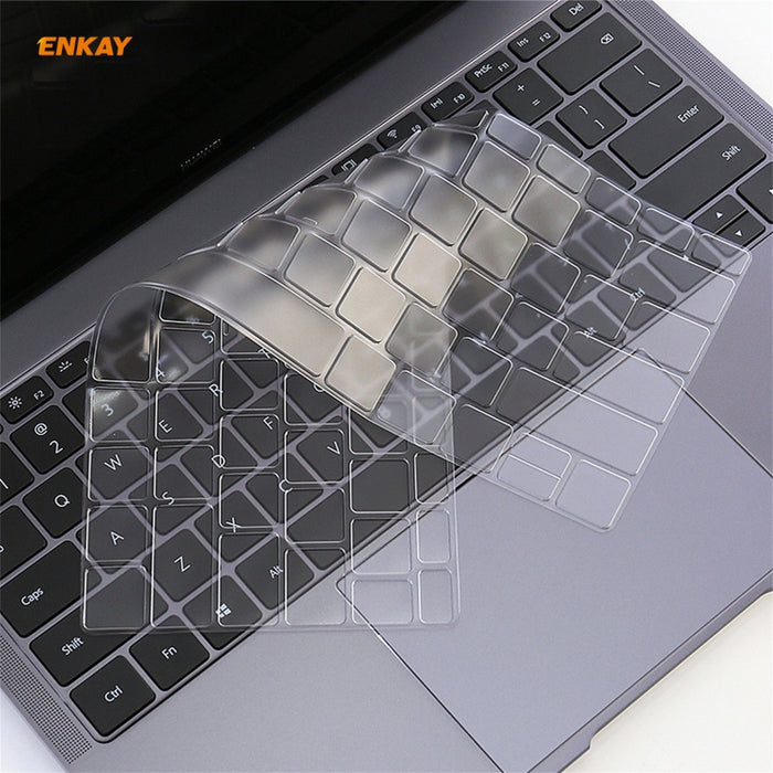 ENKAY Película protectora de teclado de TPU suave ultrafina para Huawei MateBook de 13 pulgadas, versión de EE. UU.