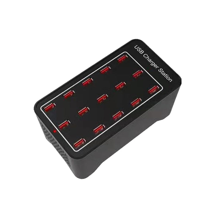 XLD-A7 100W 15 puertos USB Estación de carga rápida Cargador inteligente, CA 100-240V, 100W 15 USB Ports EU Plug, 100W 15 USB Ports US Plug, 100W 15 USB Ports AU Plug, 100W 15 USB Ports UK Plug