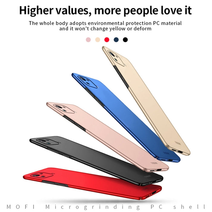 Estuche rígido ultrafino MOFI Frosted PC, For Xiaomi Mi 10S, For Xiaomi Mi 11 Pro, For Xiaomi Mi 11 Ultra, For Xiaomi Mi 10 Ultra
