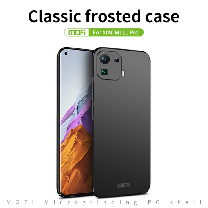 Estuche rígido ultrafino MOFI Frosted PC, For Xiaomi Mi 10S, For Xiaomi Mi 11 Pro, For Xiaomi Mi 11 Ultra, For Xiaomi Mi 10 Ultra