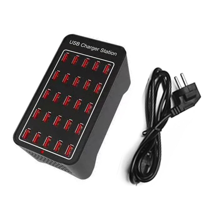 150W 25 puertos USB Estación de carga rápida Cargador inteligente, CA 110-240V, 150W 25 USB Ports EU Plug, 150W 25 USB Ports US Plug, 150W 25 USB Ports AU Plug, 150W 25 USB Ports UK Plug