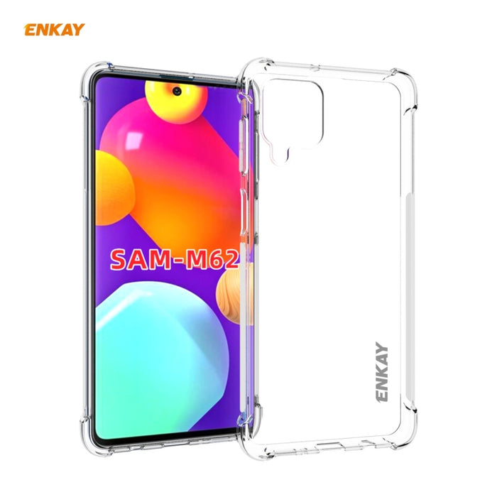 Hat-Prince ENKAY Clear TPU Soft Antideslizante Funda a prueba de golpes, For Huawei P50, For Samsung Galaxy M62, For Huawei P50 Pro, For Samsung Galaxy Xcover 5, For Xiaomi Mi 10s, For Xiaomi Mi 11 Ultra, For Redmi K40 / K40 Pro / K40 Pro+             ...