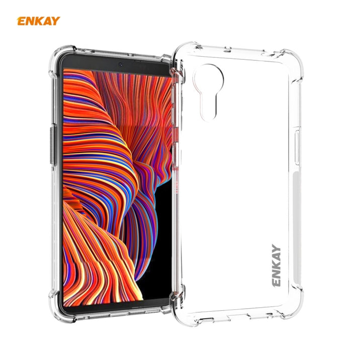 Hat-Prince ENKAY Clear TPU Soft Antideslizante Funda a prueba de golpes, For Huawei P50, For Samsung Galaxy M62, For Huawei P50 Pro, For Samsung Galaxy Xcover 5, For Xiaomi Mi 10s, For Xiaomi Mi 11 Ultra, For Redmi K40 / K40 Pro / K40 Pro+             ...