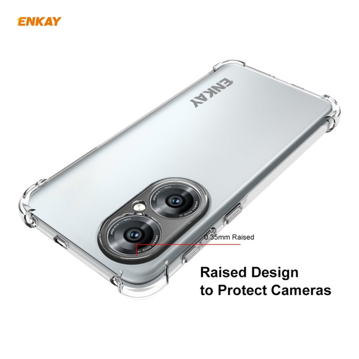 Hat-Prince ENKAY Clear TPU Soft Antideslizante Funda a prueba de golpes, For Huawei P50, For Samsung Galaxy M62, For Huawei P50 Pro, For Samsung Galaxy Xcover 5, For Xiaomi Mi 10s, For Xiaomi Mi 11 Ultra, For Redmi K40 / K40 Pro / K40 Pro+             ...
