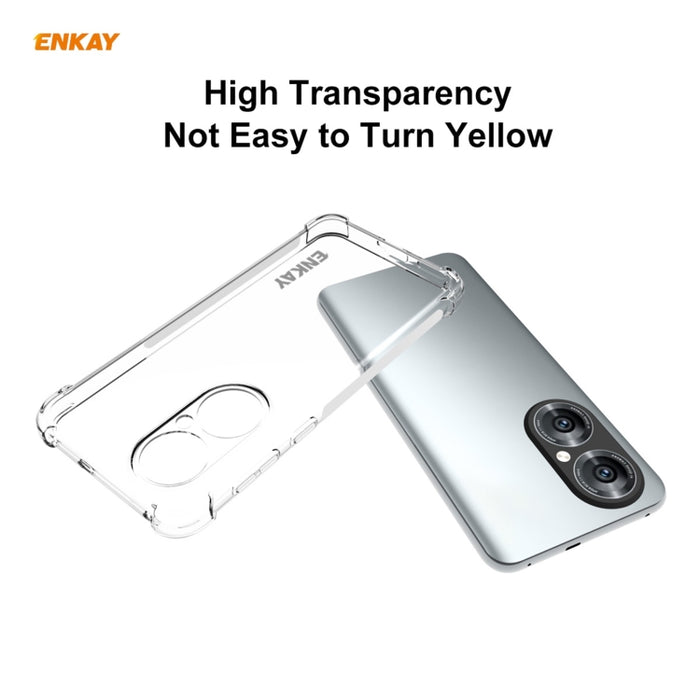 Hat-Prince ENKAY Clear TPU Soft Antideslizante Funda a prueba de golpes, For Huawei P50, For Samsung Galaxy M62, For Huawei P50 Pro, For Samsung Galaxy Xcover 5, For Xiaomi Mi 10s, For Xiaomi Mi 11 Ultra, For Redmi K40 / K40 Pro / K40 Pro+             ...