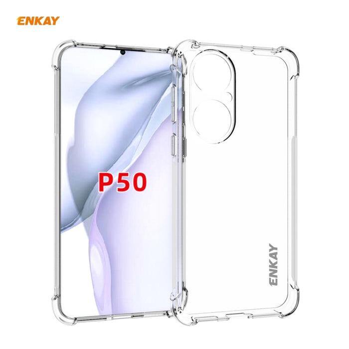 Hat-Prince ENKAY Clear TPU Soft Antideslizante Funda a prueba de golpes, For Huawei P50, For Samsung Galaxy M62, For Huawei P50 Pro, For Samsung Galaxy Xcover 5, For Xiaomi Mi 10s, For Xiaomi Mi 11 Ultra, For Redmi K40 / K40 Pro / K40 Pro+             ...