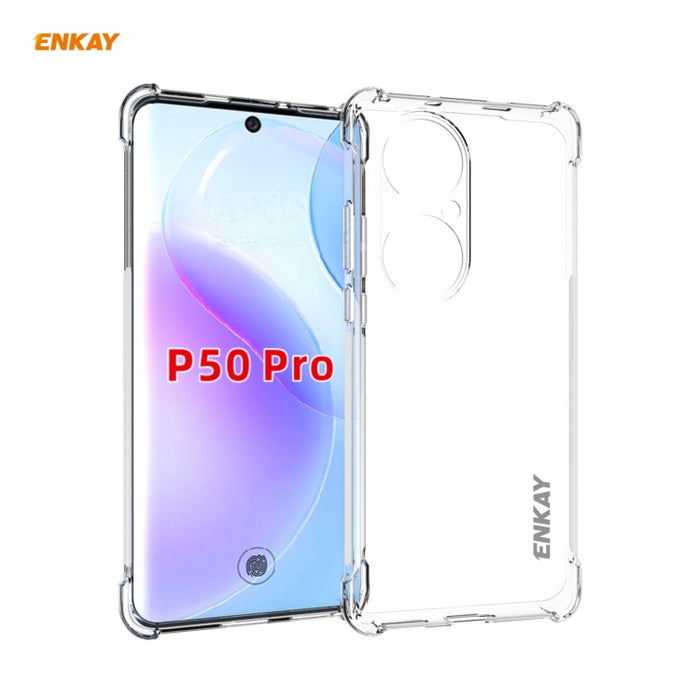 Hat-Prince ENKAY Clear TPU Soft Antideslizante Funda a prueba de golpes, For Huawei P50, For Samsung Galaxy M62, For Huawei P50 Pro, For Samsung Galaxy Xcover 5, For Xiaomi Mi 10s, For Xiaomi Mi 11 Ultra, For Redmi K40 / K40 Pro / K40 Pro+             ...