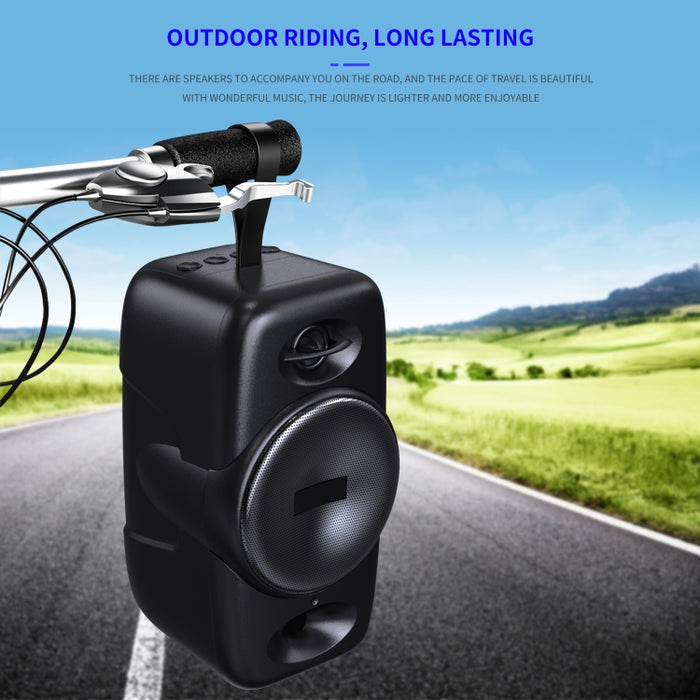 Altavoz Bluetooth cilíndrico portátil BT08, compatible con tarjeta TF/FM/disco AUX/U de 3,5 mm
