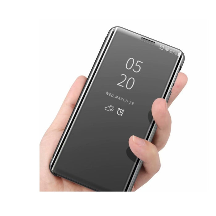 Estuche de cuero con tapa horizontal de espejo chapado con soporte, For Samsung Galaxy F62/M62, For Samsung Galaxy A52 5G/4G, For Samsung Galaxy A72 5G/4G, For Samsung Galaxy A32 4G, For Samsung Galaxy A32 5G, For OPPO Find X3 / Find X3 Pro            ...