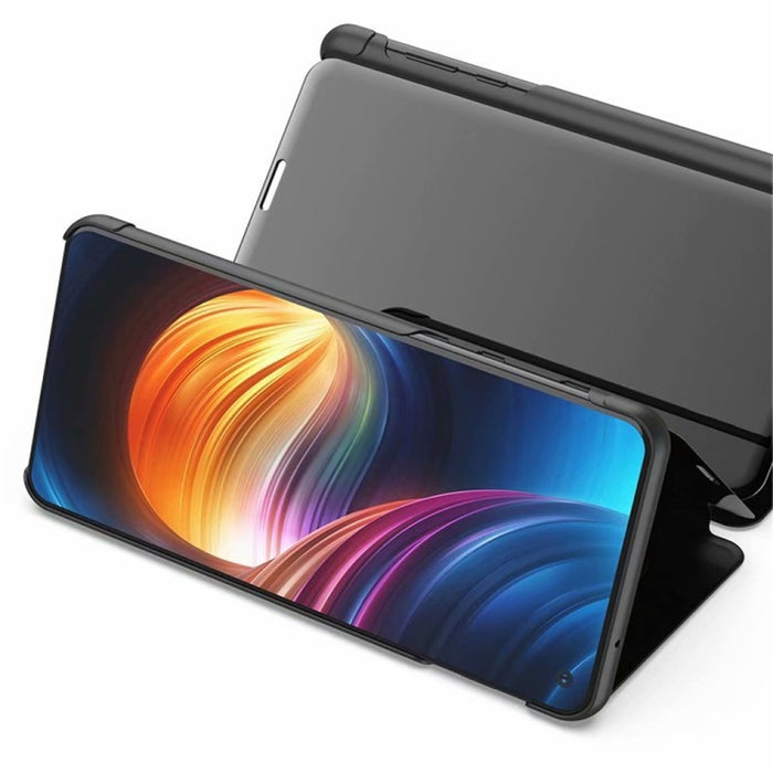 Estuche de cuero con tapa horizontal de espejo chapado con soporte, For Samsung Galaxy F62/M62, For Samsung Galaxy A52 5G/4G, For Samsung Galaxy A72 5G/4G, For Samsung Galaxy A32 4G, For Samsung Galaxy A32 5G, For OPPO Find X3 / Find X3 Pro            ...