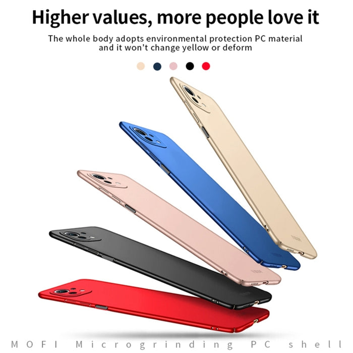 Estuche rígido ultrafino MOFI Frosted PC, For Xiaomi Mi 11 Lite, For Huawei Nova 8, For Huawei Nova 8 Pro