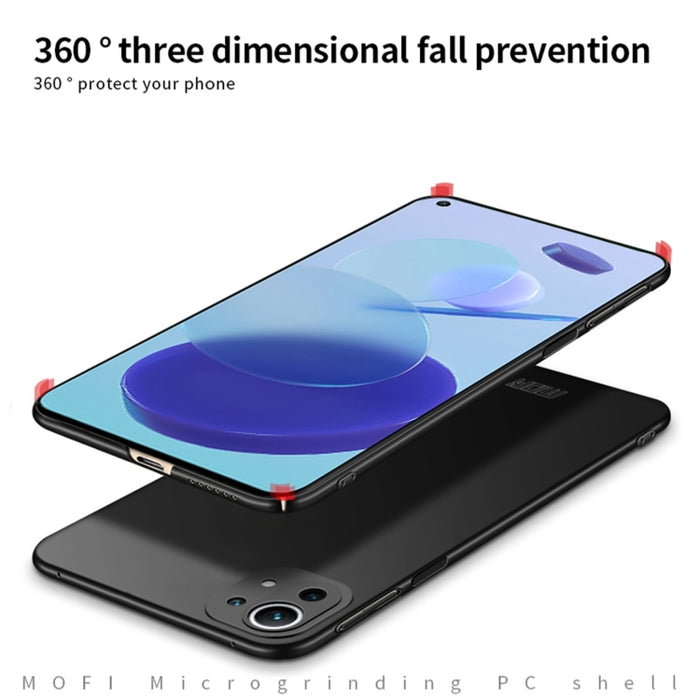 Estuche rígido ultrafino MOFI Frosted PC, For Xiaomi Mi 11 Lite, For Huawei Nova 8, For Huawei Nova 8 Pro