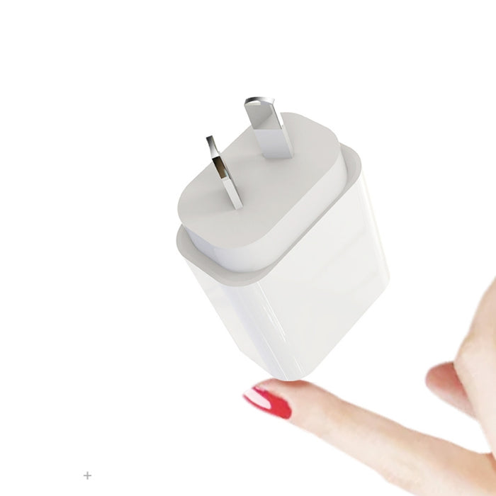 Adaptador de corriente de cargador rápido de viaje XJ-20W PD 20W PD 3.0, enchufe AU