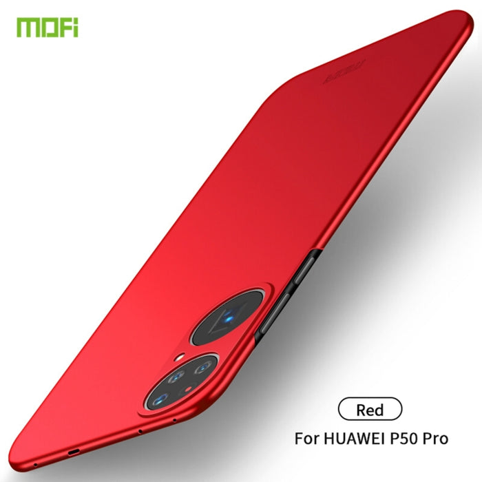 Estuche rígido ultrafino MOFI Frosted PC, For Huawei P50, For Huawei P50 Pro, For Xiaomi Redmi K40 Gaming