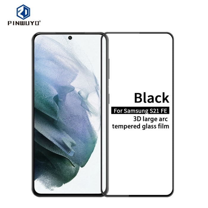PINWUYO 9H 3D Película de vidrio templado a prueba de explosiones de pantalla completa curvada, For Xiaomi Mi 11 Lite, For Samsung Galaxy A22 5G, For Samsung Galaxy S21 FE