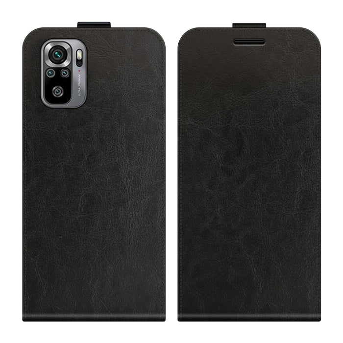 Para Xiaomi Redmi Note 10S R64 Funda protectora de cuero con tapa vertical individual con textura con ranuras para tarjetas y marco de fotos, For Xiaomi Redmi Note 10S