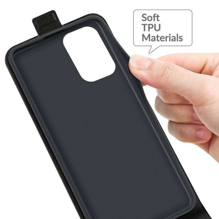 Para Xiaomi Redmi Note 10S R64 Funda protectora de cuero con tapa vertical individual con textura con ranuras para tarjetas y marco de fotos, For Xiaomi Redmi Note 10S
