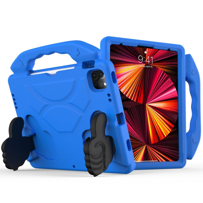 Material de EVA para niños, cubierta protectora plana anticaída, carcasa protectora con soporte para pulgar, For iPad Pro 11 (2021)