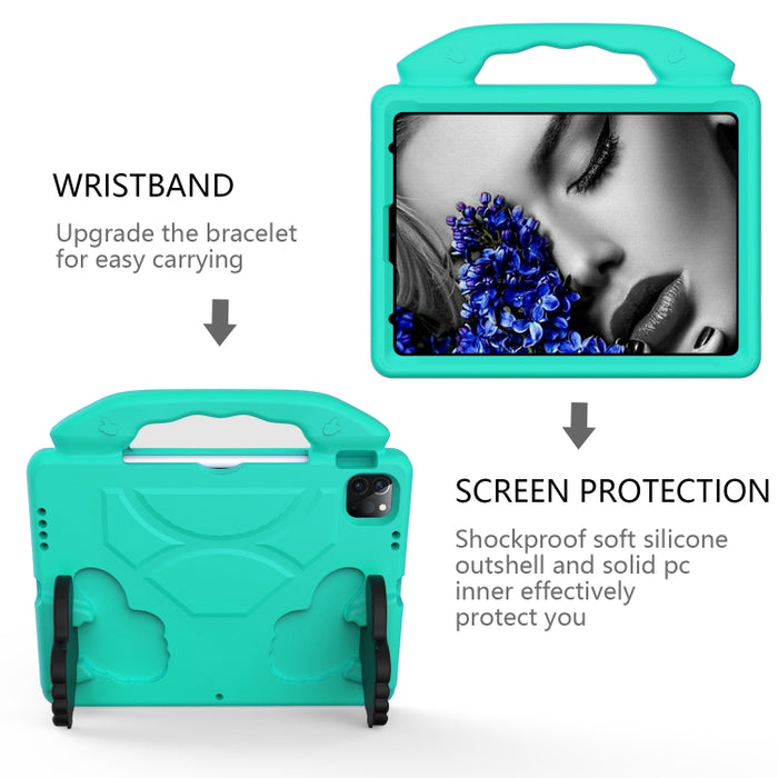 Material de EVA para niños, cubierta protectora plana anticaída, carcasa protectora con soporte para pulgar, For iPad Pro 11 (2021)