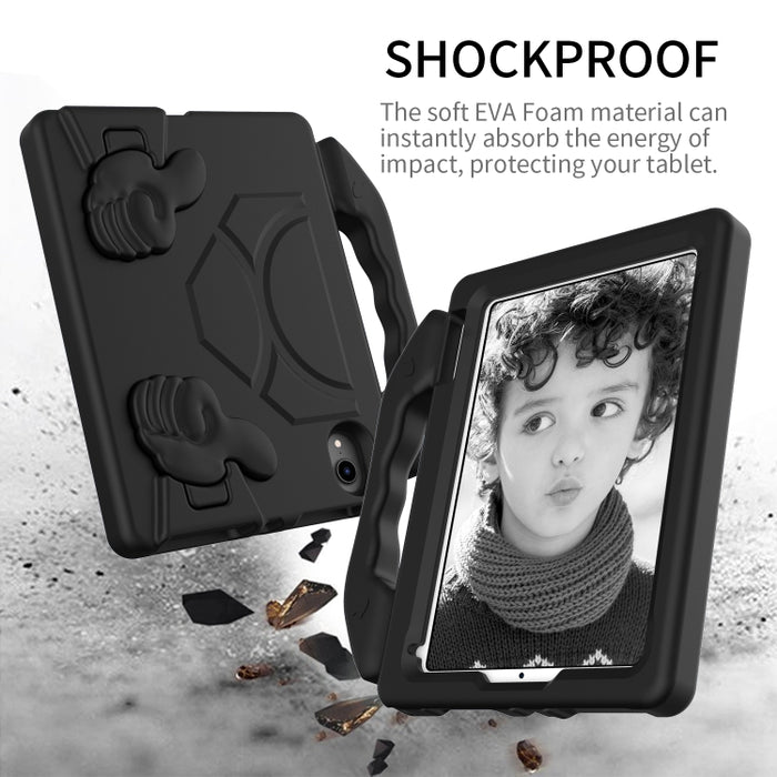 Material de EVA para niños, cubierta protectora plana anticaída, carcasa protectora con soporte para pulgar, For iPad mini 6 / mini 20246, For iPad mini 6 / mini 2024