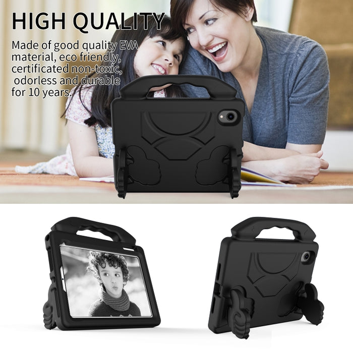 Material de EVA para niños, cubierta protectora plana anticaída, carcasa protectora con soporte para pulgar, For iPad mini 6 / mini 20246, For iPad mini 6 / mini 2024