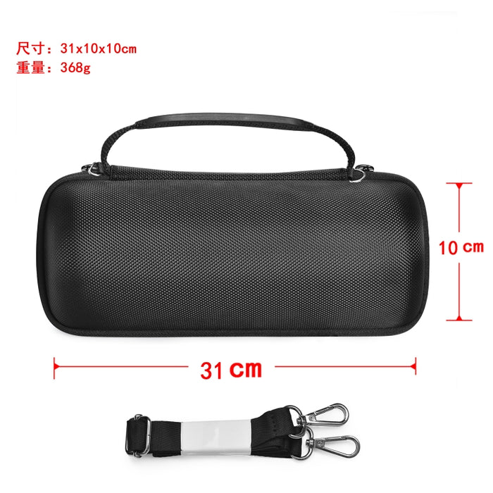 Para JBL pulse 3/charge 3/Charge 4/ Pulse 4 altavoz viaje EVA funda de transporte bolso de hombro negro