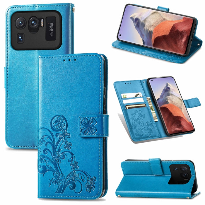 Estuche de cuero con protección para teléfono móvil con hebilla en relieve y cierre de cuatro hojas con cordón y ranura para tarjeta y función de billetera y soporte, For Samsung Galaxy A22 5G, For Samsung Galaxy A22 4G, For Samsung Galaxy F62/M62     ...