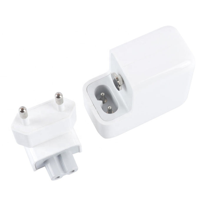 Cargador de viaje con puerto USB de 12 W para iPad Series / iPod Series / iPhone Series, enchufe de la UE