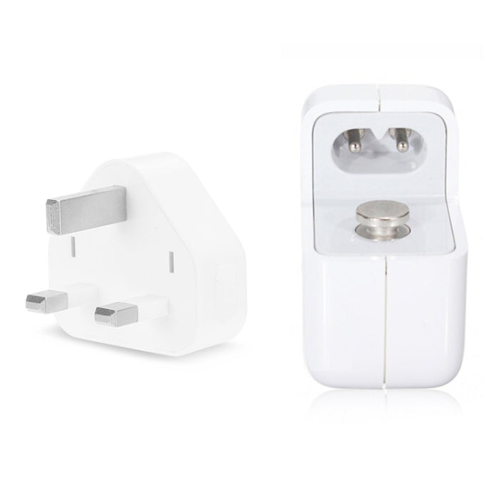 Cargador de viaje con puerto USB de 12 W para iPad Series / iPod Series / iPhone Series, enchufe del Reino Unido