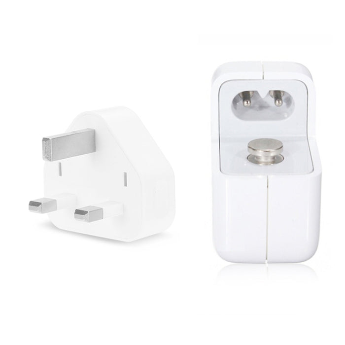 Cargador USB de 12 W + cable de datos USB a 8 pines para iPad / iPhone / iPod Series, enchufe británico