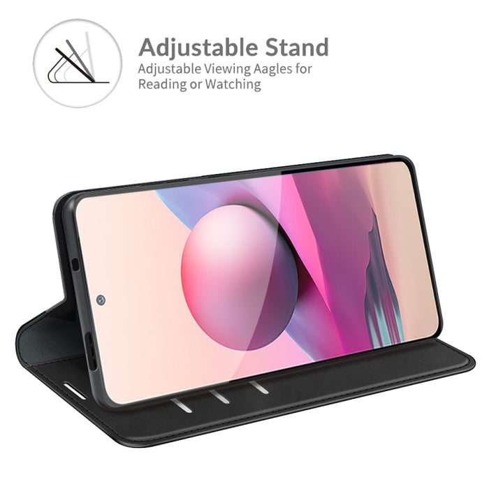 Para Xiaomi Redmi Note 10 4G / Note 10S Funda de cuero de succión magnética de negocios de piel retro con soporte, ranuras para tarjetas y billetera, For Xiaomi Redmi Note 10 4G, For Xiaomi Redmi K40 Pro
