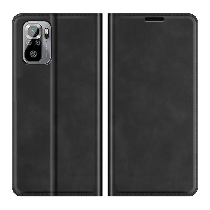 Para Xiaomi Redmi Note 10 4G / Note 10S Funda de cuero de succión magnética de negocios de piel retro con soporte, ranuras para tarjetas y billetera, For Xiaomi Redmi Note 10S, For Xiaomi Redmi Note 10 4G