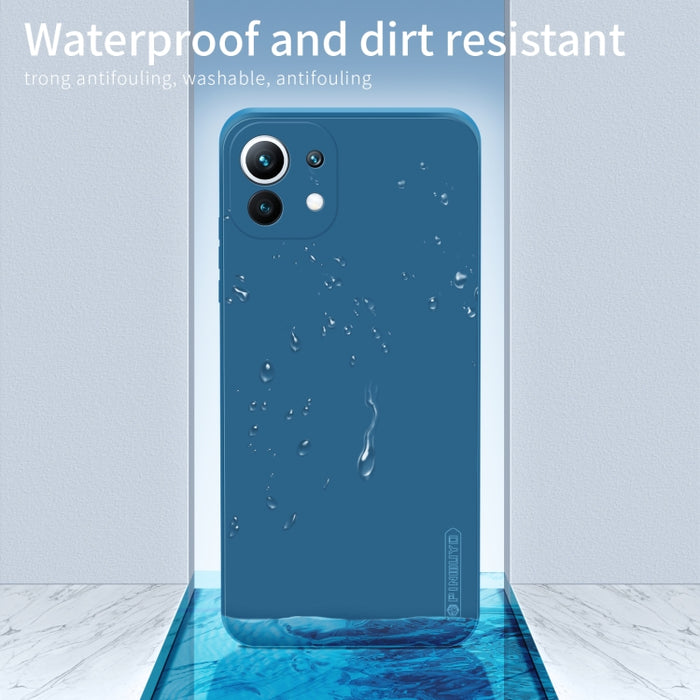 PINWUYO Touching Series Funda de silicona líquida TPU a prueba de golpes, For Xiaomi Mi 11, For Xiaomi Mi 11 Lite, For Xiaomi Mi 11 Ultra