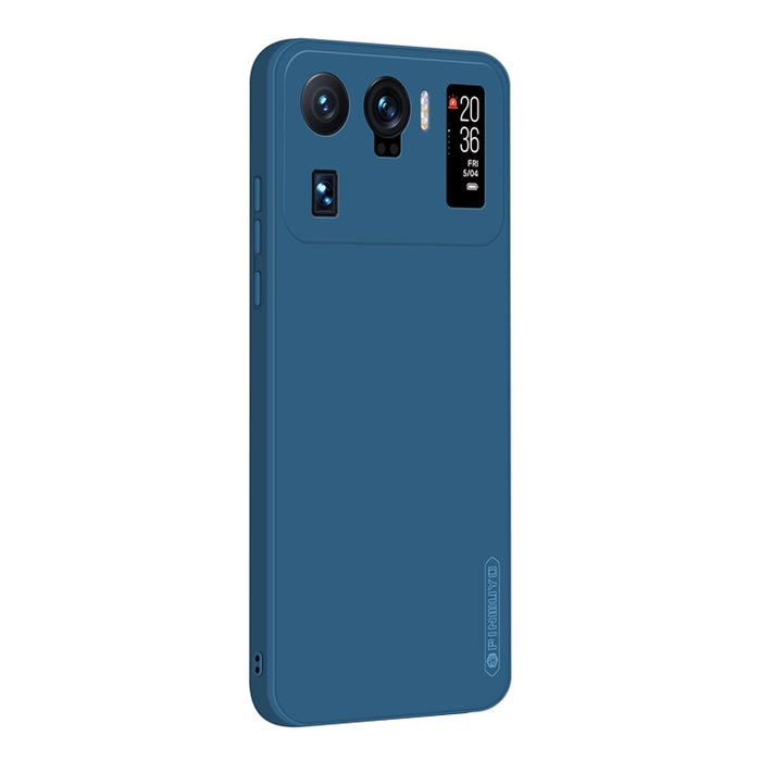 PINWUYO Touching Series Funda de silicona líquida TPU a prueba de golpes, For Xiaomi Mi 11, For Xiaomi Mi 11 Lite, For Xiaomi Mi 11 Ultra