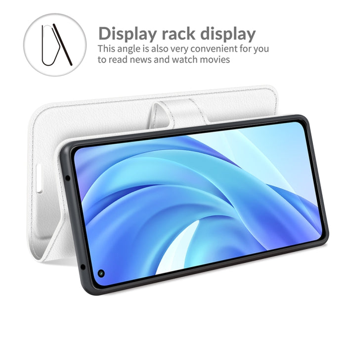 Para Xiaomi Mi 11 Lite 4G / 5G Litchi Texture Funda protectora con tapa horizontal con soporte, ranuras para tarjetas y billetera, For Xiaomi Mi 11 Lite 4G / 5G
