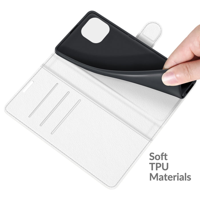 Para Xiaomi Mi 11 Lite 4G / 5G Litchi Texture Funda protectora con tapa horizontal con soporte, ranuras para tarjetas y billetera, For Xiaomi Mi 11 Lite 4G / 5G