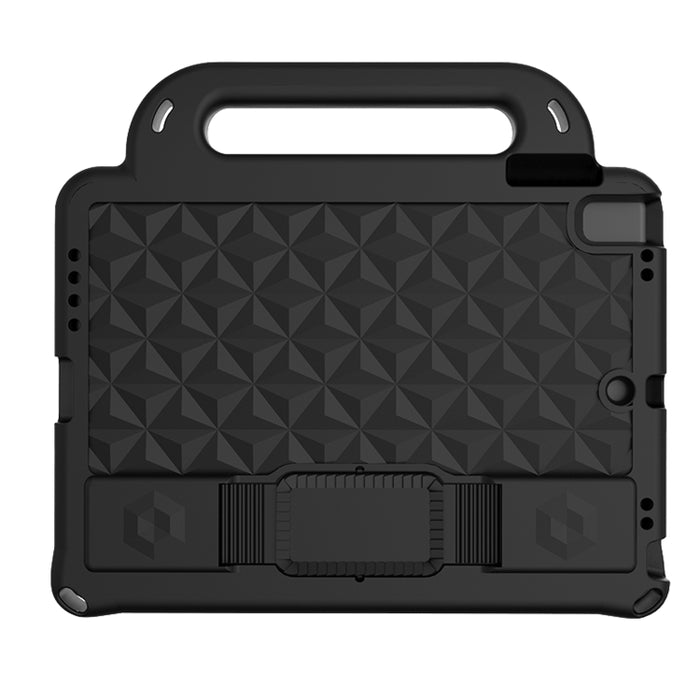 Funda protectora de manga anticaída a prueba de golpes de EVA Diamond Series con soporte y correa, For iPad Air / Air 2 / Pro 9.7 / 9.7 2017/ 2018
