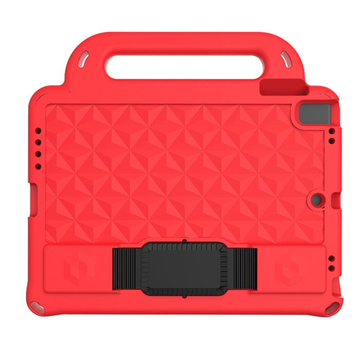 Funda protectora de manga anticaída a prueba de golpes de EVA Diamond Series con soporte y correa, For iPad Air / Air 2 / Pro 9.7 / 9.7 2017/ 2018