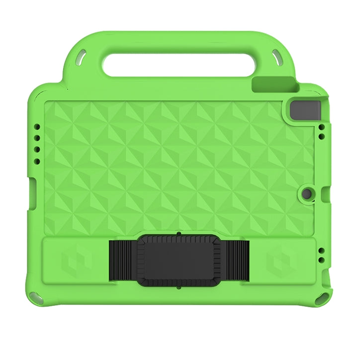 Funda protectora de manga anticaída a prueba de golpes de EVA Diamond Series con soporte y correa, For iPad Air / Air 2 / Pro 9.7 / 9.7 2017/ 2018