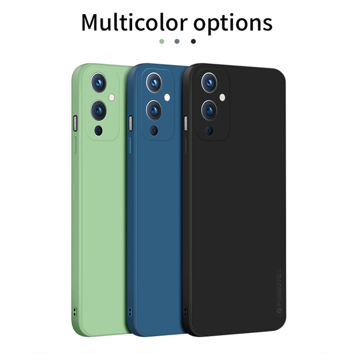 PINWUYO Touching Series Funda de silicona líquida TPU a prueba de golpes, For OnePlus 9, For OnePlus 9 Pro, For Xiaomi Mi 11 Pro