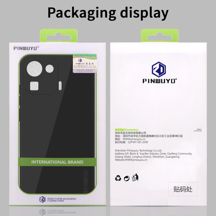 PINWUYO Touching Series Funda de silicona líquida TPU a prueba de golpes, For OnePlus 9, For OnePlus 9 Pro, For Xiaomi Mi 11 Pro