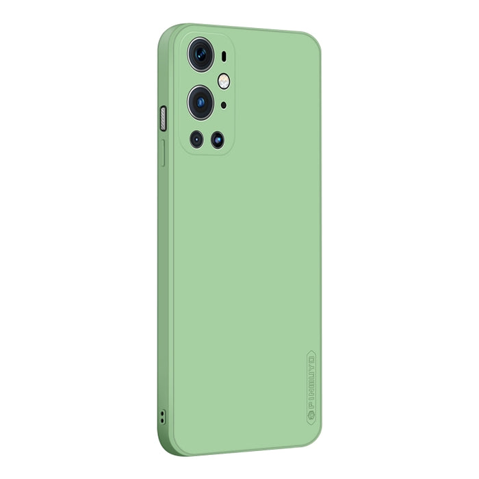 PINWUYO Touching Series Funda de silicona líquida TPU a prueba de golpes, For OnePlus 9, For OnePlus 9 Pro, For Xiaomi Mi 11 Pro