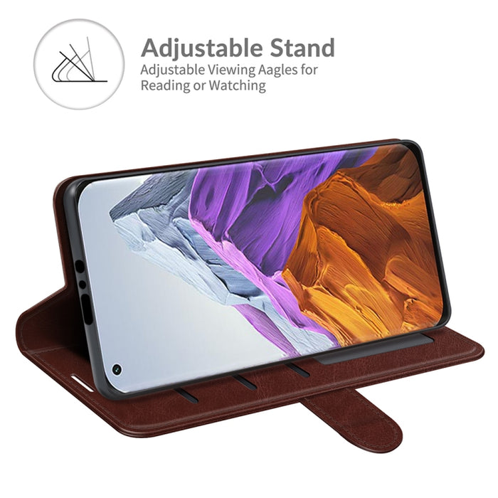 Para Xiaomi Mi 11 Pro 5G / 4G R64 Textura Funda protectora con tapa horizontal única con soporte y ranuras para tarjetas y billetera y marco de fotos, For Xiaomi Mi 11 Pro 5G / 4G