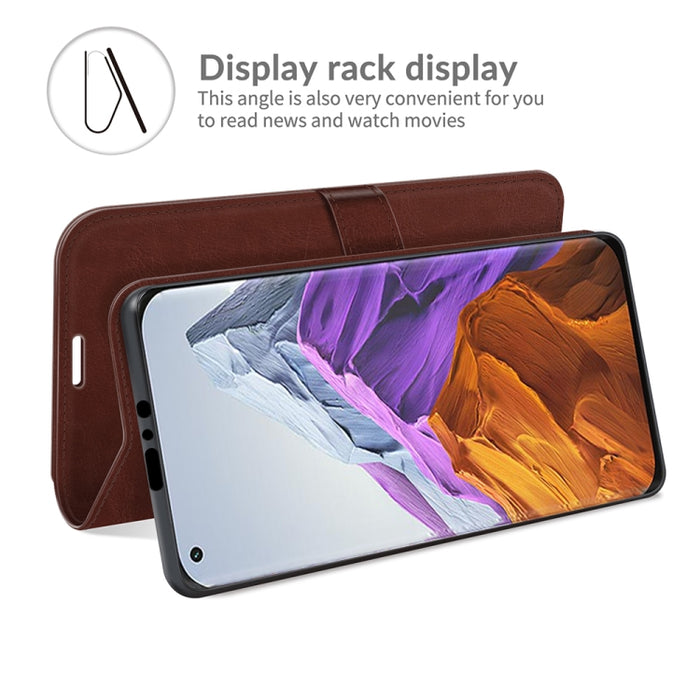 Para Xiaomi Mi 11 Pro 5G / 4G R64 Textura Funda protectora con tapa horizontal única con soporte y ranuras para tarjetas y billetera y marco de fotos, For Xiaomi Mi 11 Pro 5G / 4G