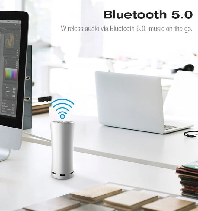 EWA A115 Altavoz Bluetooth de metal portátil 105H Subwoofer estéreo de alta fidelidad para exteriores