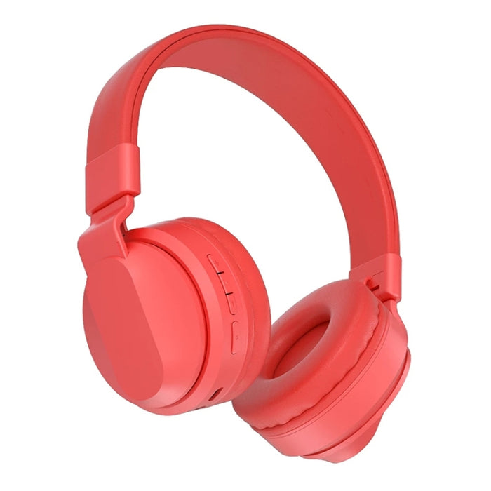 BOBo Kids Gift Bluetooth 5.0 Bass Cancelación de ruido Auriculares inalámbricos estéreo con micrófono, compatible con tarjeta TF / FM / AUX-in