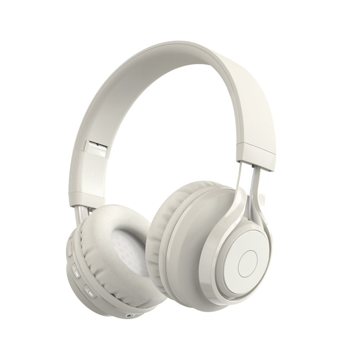 BT06C Cute Wireless Bluetooth 5.0 Auriculares para niños con micrófono Luz LED Soporte Aux-in