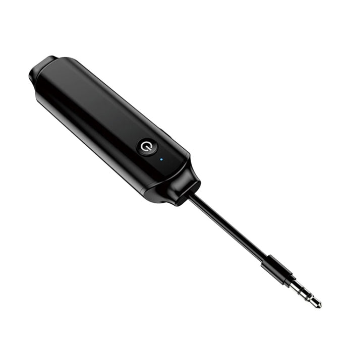 Receptor y transmisor Bluetooth B12 Adaptador de audio con conector de 3,5 mm para TV, computadora, estéreo para automóvil