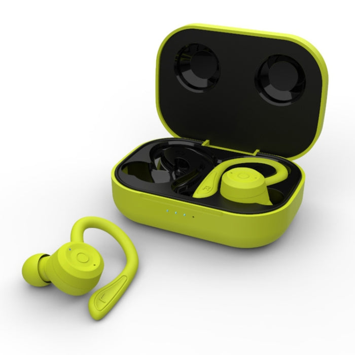 T20 TWS Bluetooth Hooks Auriculares deportivos inalámbricos con caja de carga IPX6 Auriculares impermeables con cancelación de ruido